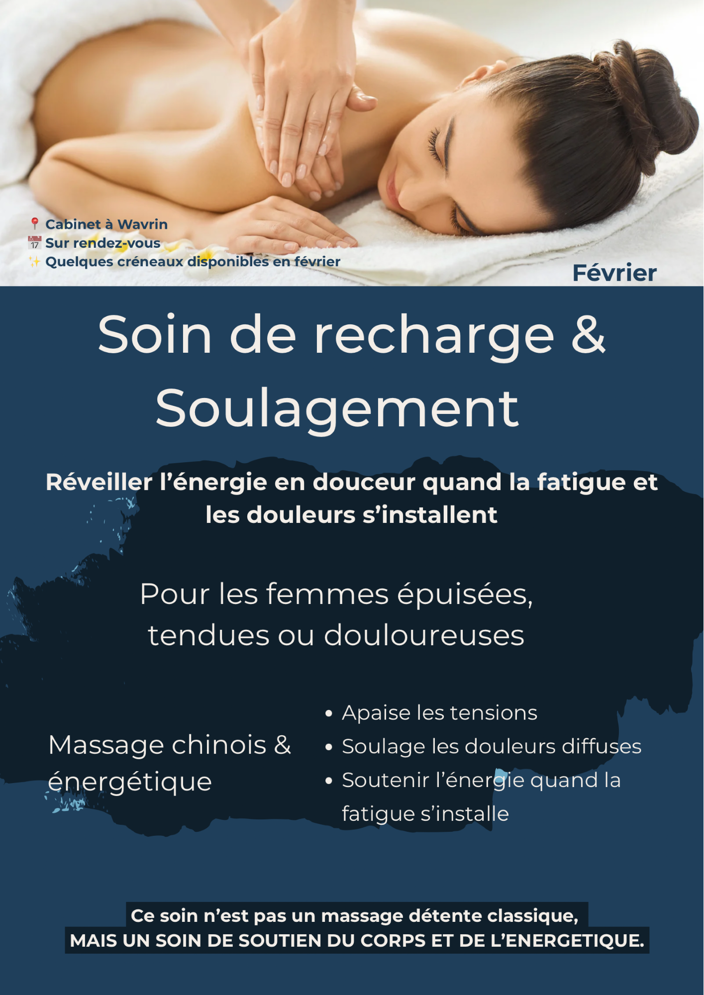 Février 2026 : réveiller l’énergie en douceur (et éviter fatigue, tensions et douleurs)