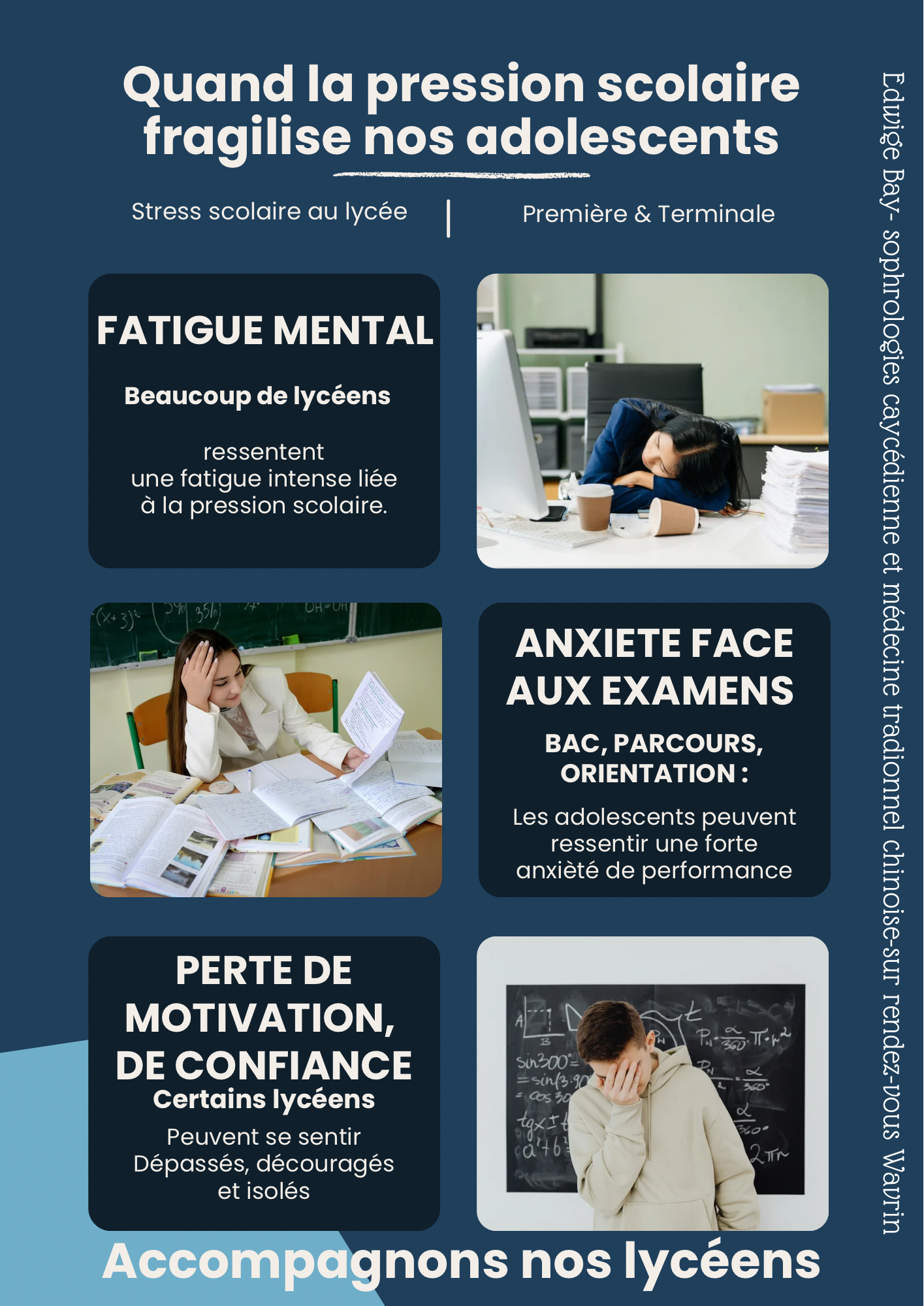 Mars 2026 : Stress scolaire au lycée 